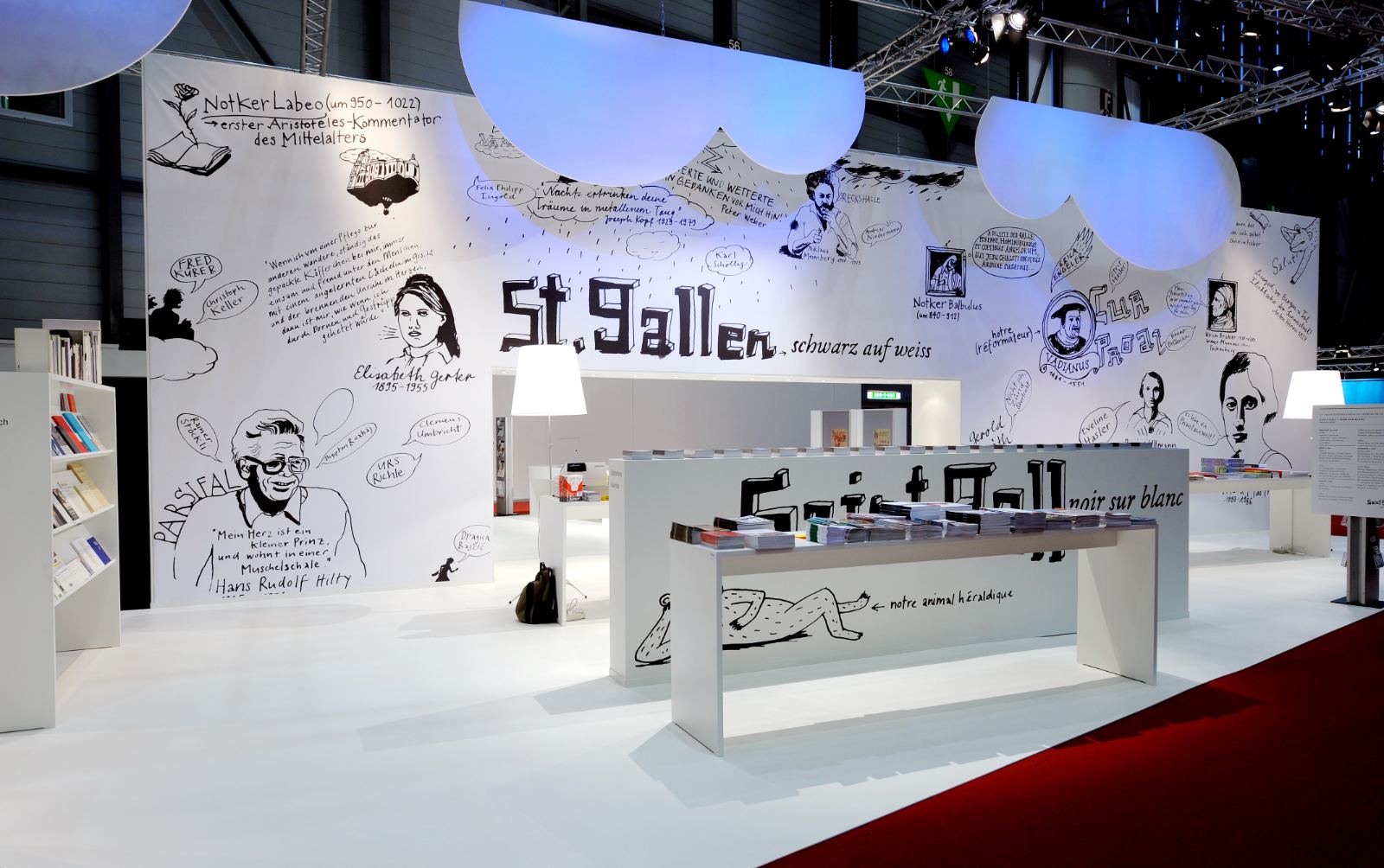 Kanton St.Gallen Messeauftritt, Salon du Livre Genf