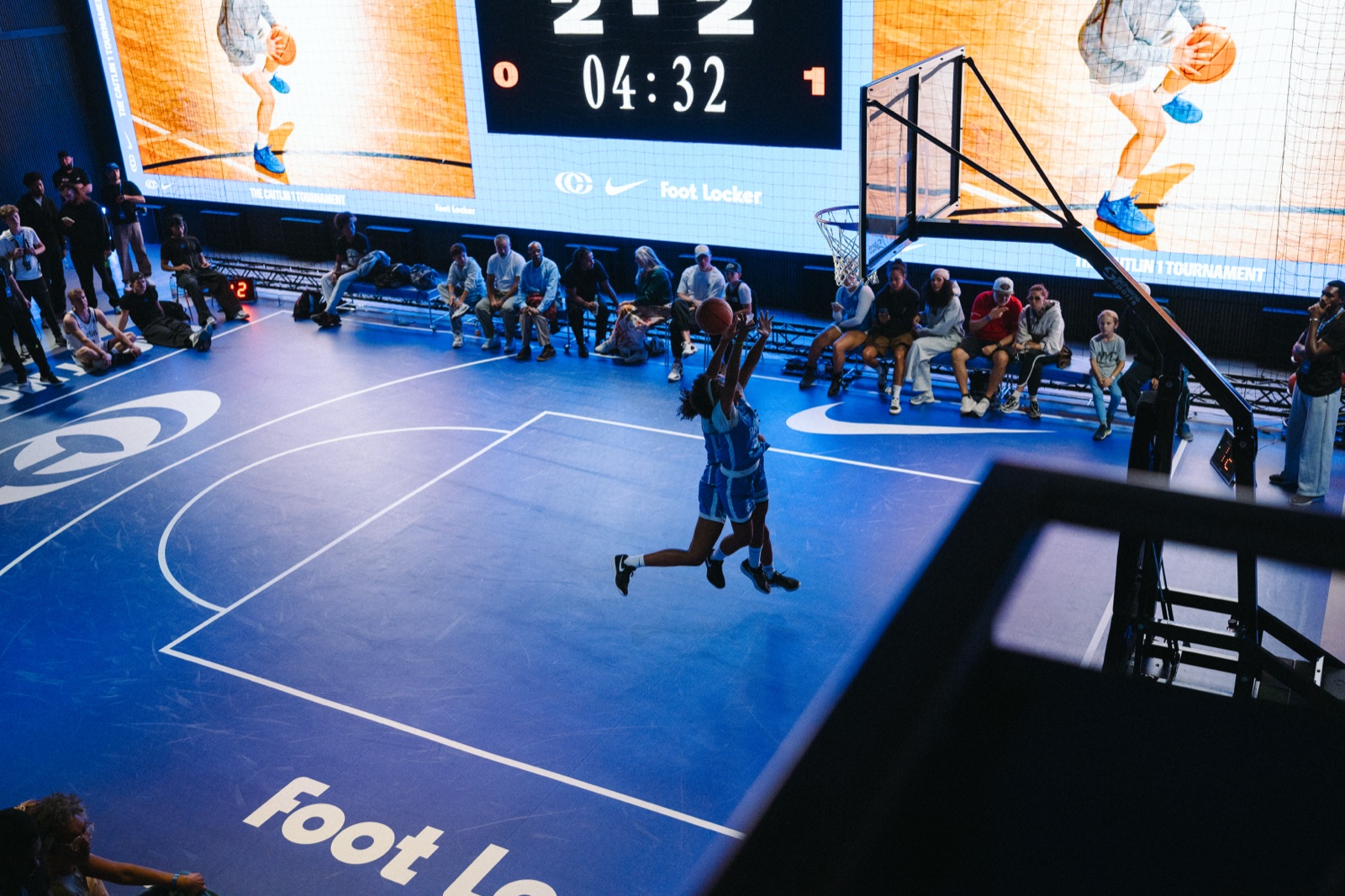 Nike × Foot Locker Basketball-Takeover, Alte Münze Berlin